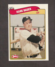 1989 Swell Baseball Greats Hank Bauer #82 New York Yankees