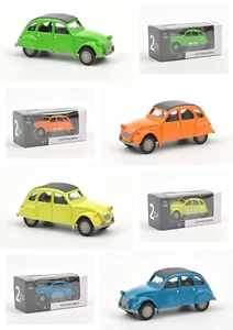 4er Set Citroën 2 PS 1/64 Norev Neu Karton - Bild 1 von 5