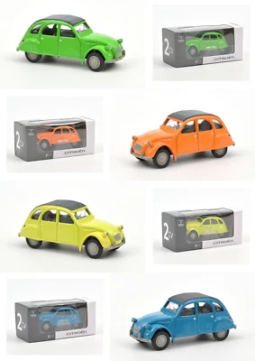 Lot de 4 Citroën 2 CV  1/64 Norev Neuf Boite Carton - Photo 1/4