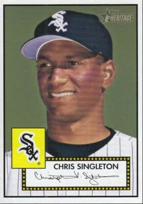 2001 Topps Heritage Baseball Chris Singleton Chicago White Sox #228 - Image 1 of 2