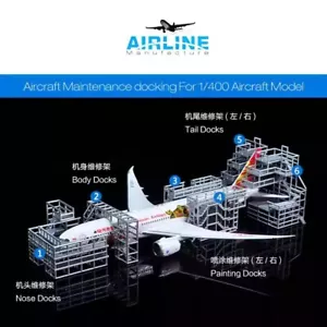 Airport Ground Handling Facilities-Maintenance Ladder Maintenance Platform 1/400 - Picture 1 of 10