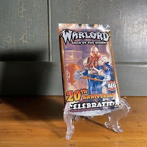 🥳Warlord 20th Anniversary Celebration Sealed Booster Pack Saga of the Storm CCG