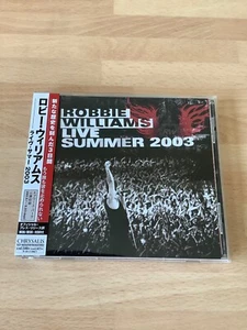 Robbie Williams - Live Summer 2003 🇯🇵 Japanese Promo CD - Very Rare - Picture 1 of 18