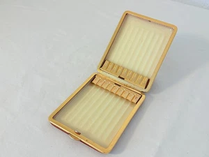 Tremblay Zigaretten Etui Leder Rare French Estate Collection vintage 60er TOP - Bild 1 von 9