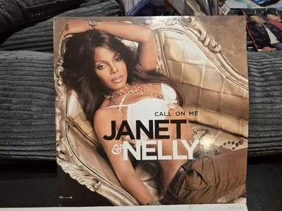 JANET (JACKSON) & NELLY- Lp Record 2006 CALL ON ME - Image 1 of 4