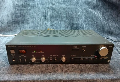 Amplificatore vintage, Technics SU-V2X, anni '80, amplificatore integrato, con phono, nero - Immagine 1 di 4