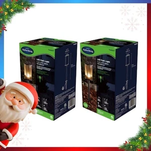 Harbor Breeze LED Wegeleuchte für Außen - strukturierte Bronze - 2er-Pack - Bild 1 von 8