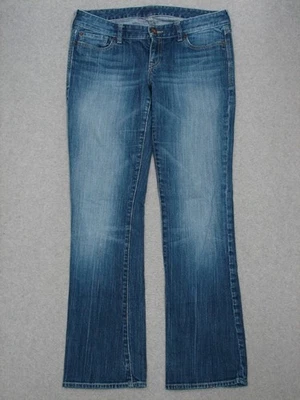 PJ05428 **EXPRESS** BOOT CUT WOMENS JEANS sz10R; SOLID JEANS - Image 1 of 4