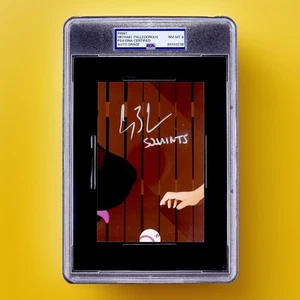 Chauncey Leopardi The Sandlot Autograph PSA SQUINTS Art Print Card Auto Michael - Bild 1 von 3