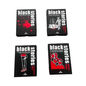 Black Stories 4er-Set Neu Rätselspiel 2017 - Photo 1/3