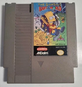 The Simpsons: Bart vs. the World (Nintendo Entertainment System, 1991)Tested - Picture 1 of 5