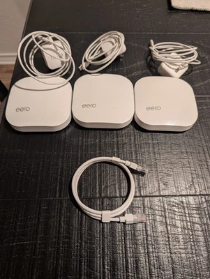 3 Pack Eero Pro B010001 2nd Gen Router - Image 1 of 2