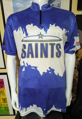 Camiseta deportiva grande Adrian MI SHU Siena Heights University Saints edición equipo bolos Foto 1 de 4