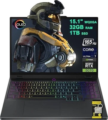 Lenovo Legion 5 AI-Powered Gaming Laptop 15.1" 1TB SSD GeForce RTX 5070 - Image 1 of 4