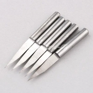 Wholesale 5x 4mm 20 Degree Carbide PCB Engraving Bit CNC Router 0.1mm - Picture 1 of 1