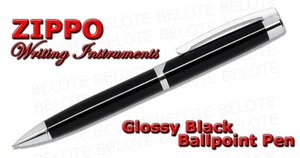 Zippo Glossy Black Kugelschreiber Twist Action 41117 B **NEU** - Bild 1 von 2