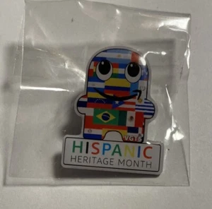Hispanic Heritage Month Amazon Peccy Pin - Picture 1 of 3