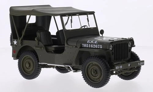 Welly Jeep Willys Olive US Army 1:18 - Image 1 of 1