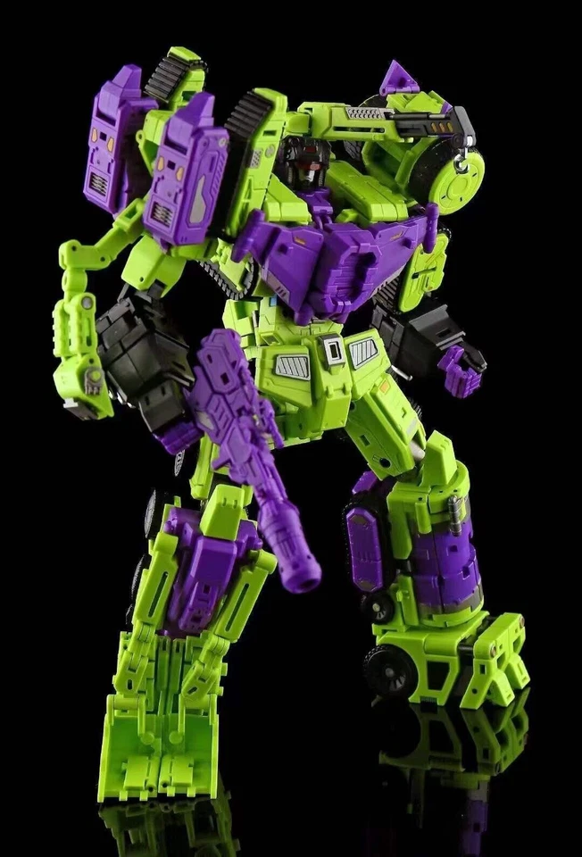 Lucky Cat Micro Cosmos MC-02 Riki-Oh Devastator mini Transform A+B+C ALL Toy set - Image 1 of 4