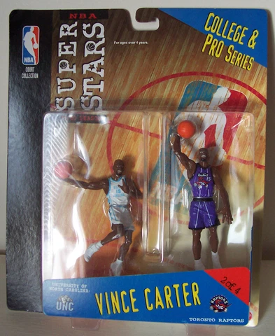 1999 MATTEL NBA SUPER STARS COURT COLLECTION-COLLEGE & PRO SERIES-VINCE CARTER Cover