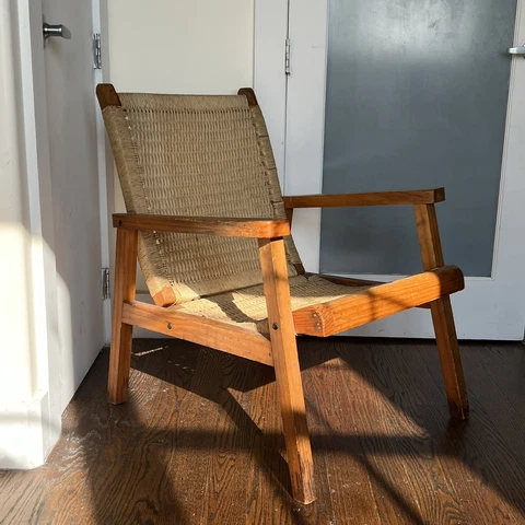 Vintage Mexican Modernist Chair Cover
