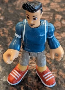 Fisher Price Imaginext Camp Cretaceous Kenji Figure Jurassic World Park Cartoon - Picture 1 of 3