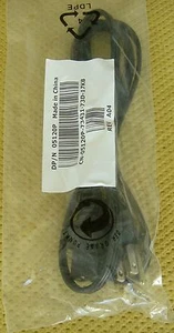 Dell 6ft Power Cord (Black) - New - 05120P cn-05120P-74210 FITS MANY OTHERS - Picture 1 of 2