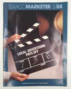1988 Q3 - Der Texaco Vermarkter Vintage Werbung Texaco Öl Marketing Magazin - Bild 1 von 8
