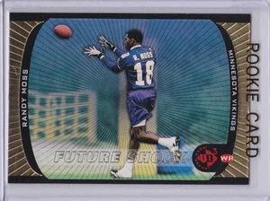 Tarjeta de novato Randy Moss 1998 Upper Deck UD3 Future Shock Minnesota Vikings ¡RC! - Imagen 1 de 2