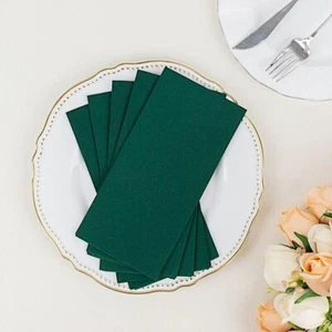 20 Rectangular 17x12 in Disposable Airlaid Paper Dinner Table NAPKINS Events - Picture 1 of 114