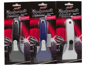 Glaskeramik Schaber inkl. 2 x Ersatzklingen NEU - Picture 1 of 2