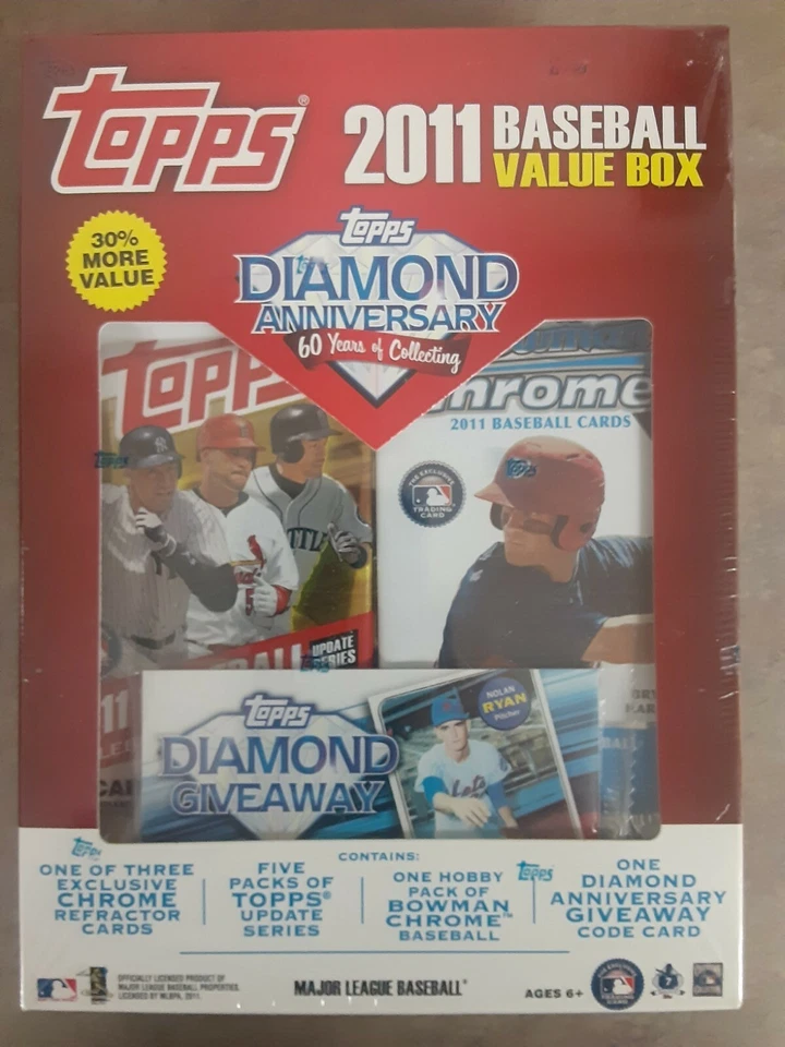 2011 Topps Update factory sealed Value Box - possible Trout RC - free shipping - Image 1 of 2