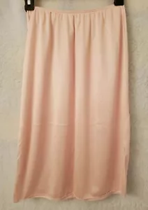 Lily of France Womens Slip Skirt 2200 Size M Medium Pink - Picture 1 of 5