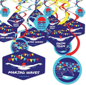 Big Dot of Happiness Making Waves - Swim Team - Swimming Party or Birthday... - Picture 1 of 7