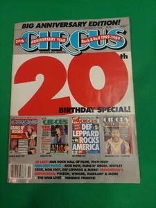 CIRCUS 20th Birthday Special!  Big Anniversary Edition!  Rock & Roll 1969- 1989 - Imagen 1 de 3