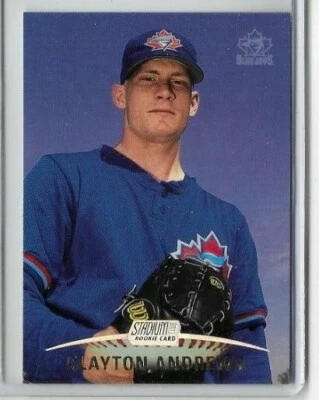 1999 Stadium Club #147 Clayton Andrews Toronto Blue Jays Rookie Card - Image 1 of 2