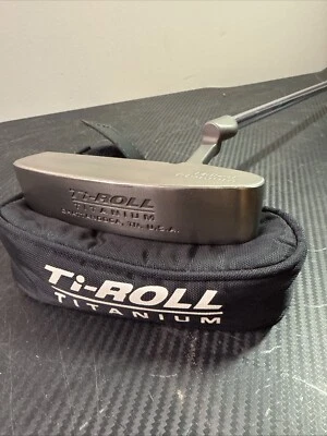 New Palmer Titanium Ti-roll 1 Milled Titanium Putter PHD Made in USA w/ Cover - Image 1 of 4