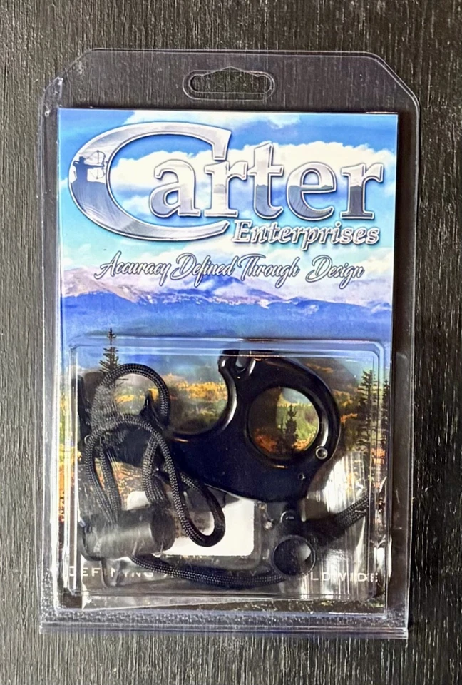 Carter Enterprises Wise Choice 24 Three Finger Black Release Aid New - Image 1 of 2