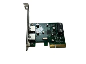PCI- 2 USB3.1 Expansion Card LA31-12U-V1.0  + Low profile bracket - Picture 1 of 9