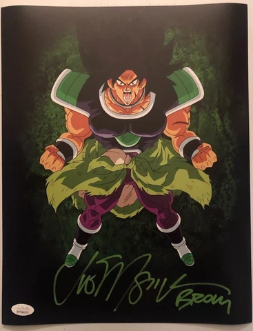 Vic Mignogna Signed Autographed 11x14 Photo Dragon Ball Z Super Broly JSA COA 3 Cover