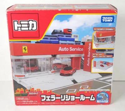 Tomica Town Ferrari Showroom Concesionario Tomy Takara Foto 1 de 3