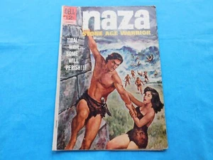 Vintage 1964 NAZA STONE AGE WARRIOR #4DELL COMIC BOOK IN GOOD CONDITION - Picture 1 of 5