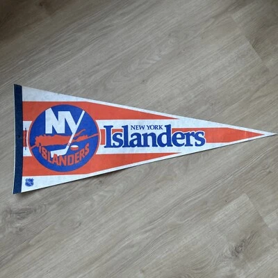Vintage New York Islanders Full Size Felt Pennant NHL Hockey - Image 1 of 4