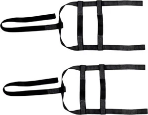 U-Haul Tire Tie Down Straps for Auto Transport Dolly - Pack of 2 black,white  - Picture 1 of 1
