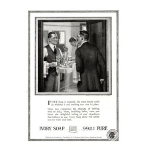 Sapone avorio 1918: gli utenti difficilmente potevano fare a meno della pubblicità stampa d'epoca - Foto 1 di 1