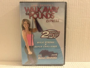 Leslie Sansone's WALK AWAY THE POUNDS EXPRESS 2 Workouts on 1 DVD Walk Strong & - Picture 1 of 9