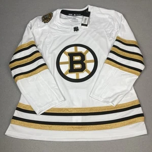 Boston Bruins Adidas Trikot Gr. 56 weiß Primegreen 100th Anniversary NHL Hockey - Bild 1 von 11