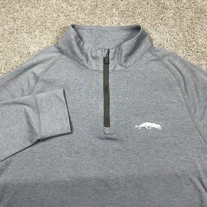 Grove XXIII G/Fore Herren Large Quarter 1/4 G Zip Golf Pullover Grove 23 grau - Bild 1 von 9