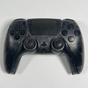 Custom Sony DualSense Wireless Controller for PS5 Mac and PC - Transparent Black - Foto 1 di 5