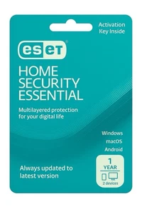 ESET Home Security Essential (1 Year - 2 PC/Mac) Cd Key Global - Afbeelding 1 van 1